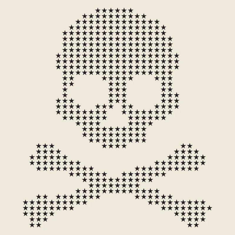Starry Skull & Crossbones