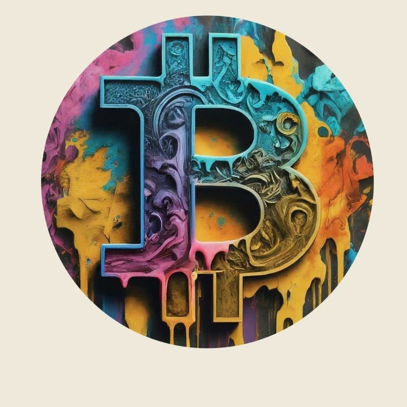 Bitcoin-Graffiti: Bunt und Rebellisch