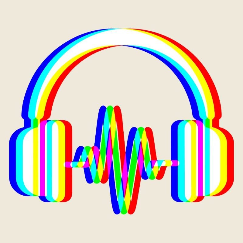 Glitch Kopfhörer – Sound Waves