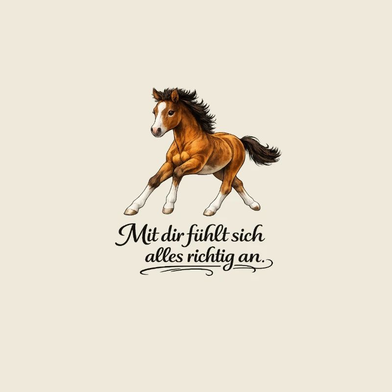 Pferd - Mit dir fühlt sich alles richtig an