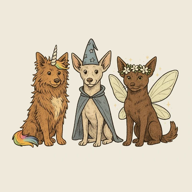 Pattes Mystiques – Chiens Fantastiques - Kelpie australien