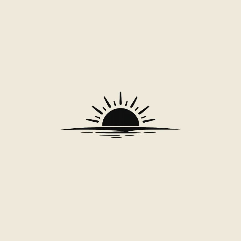 Sonnenaufgang am Wasser