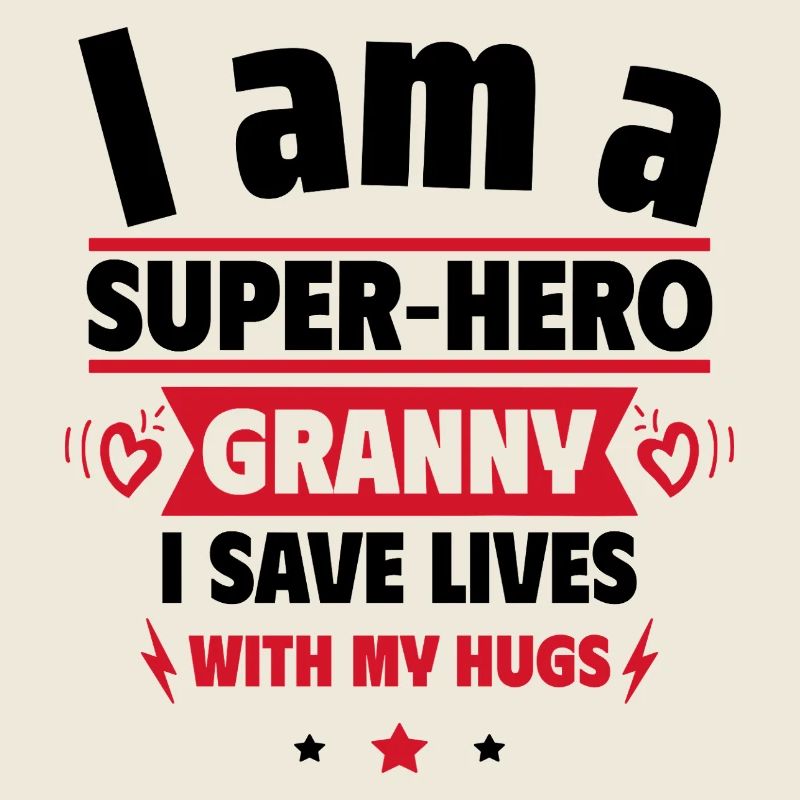 Geschenk für Oma: Ich bin eine Superhelden-Oma