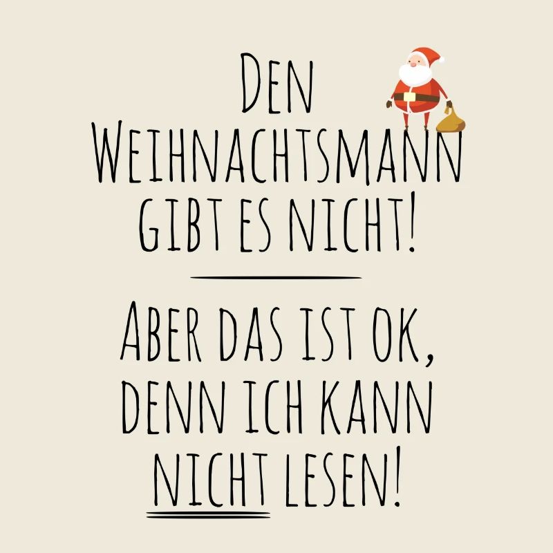 Weihnachtsmann gibt es nicht