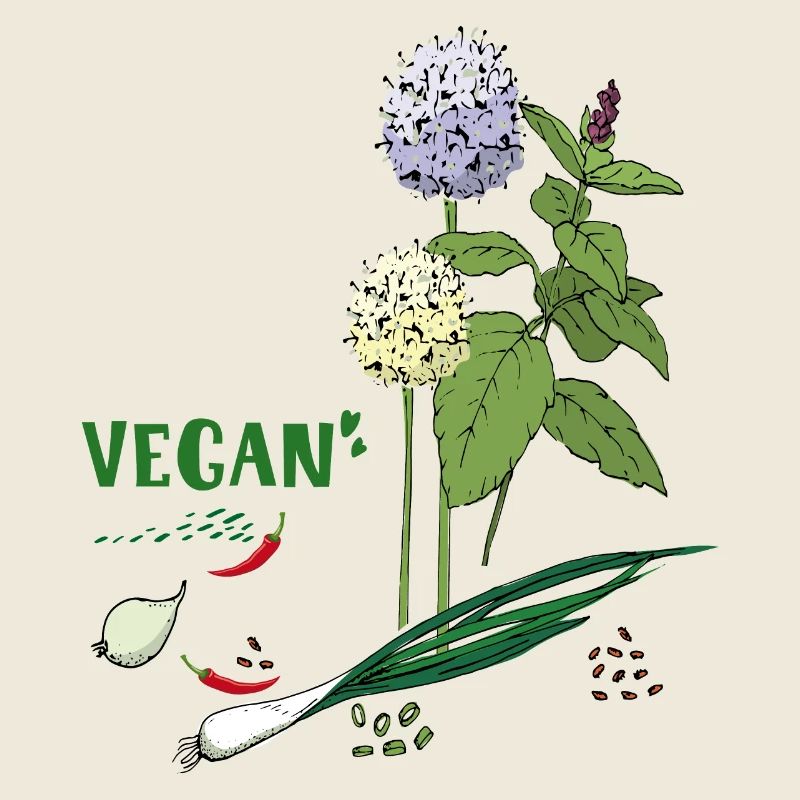 Vegan, Herbs