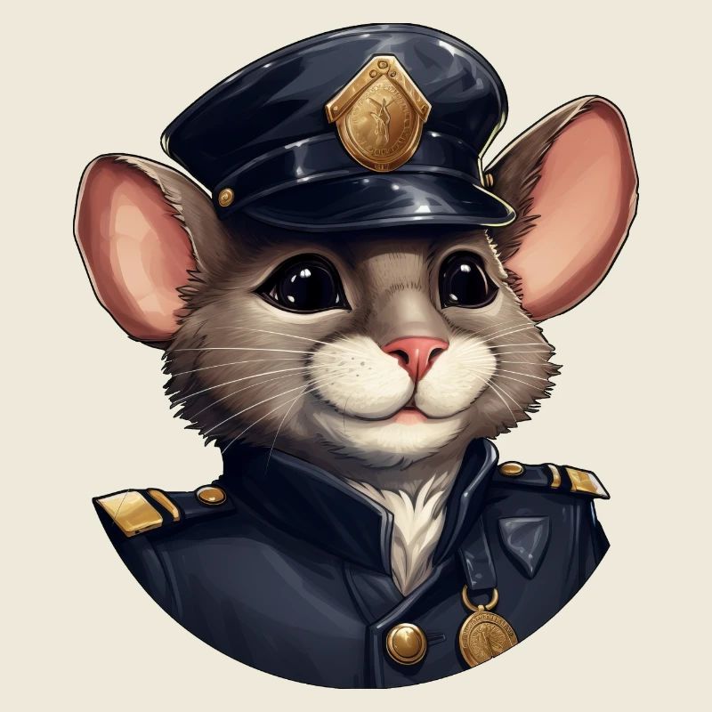 Mäuse Polizist