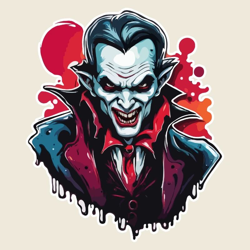 Vampir / Dracula / Blutsauger / Halloween / Mythos
