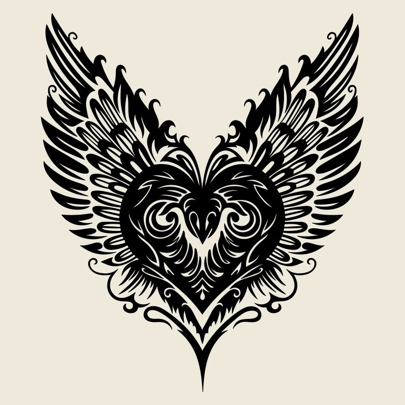 Heart Wing Winged Heart