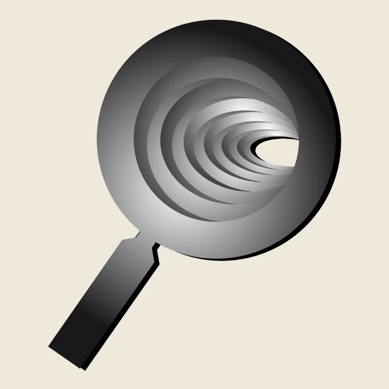 3D magnifying glass - Lupe
