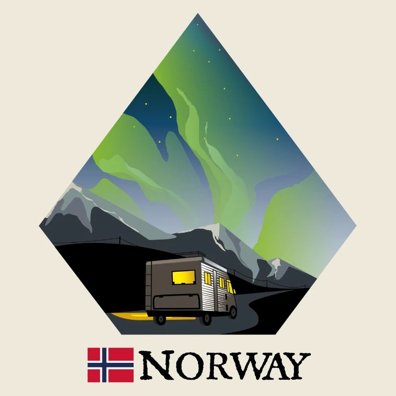 CAMPER À TRAVERS LA NORVÈGE