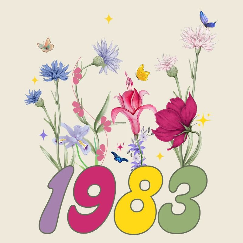 Année de naissance 1983 fleurs sauvages