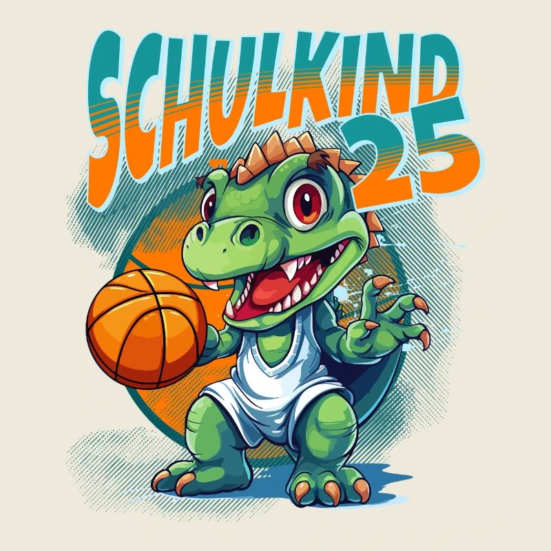 Schulkind 2025 Dinosaurier Dino Einschulung Schule
