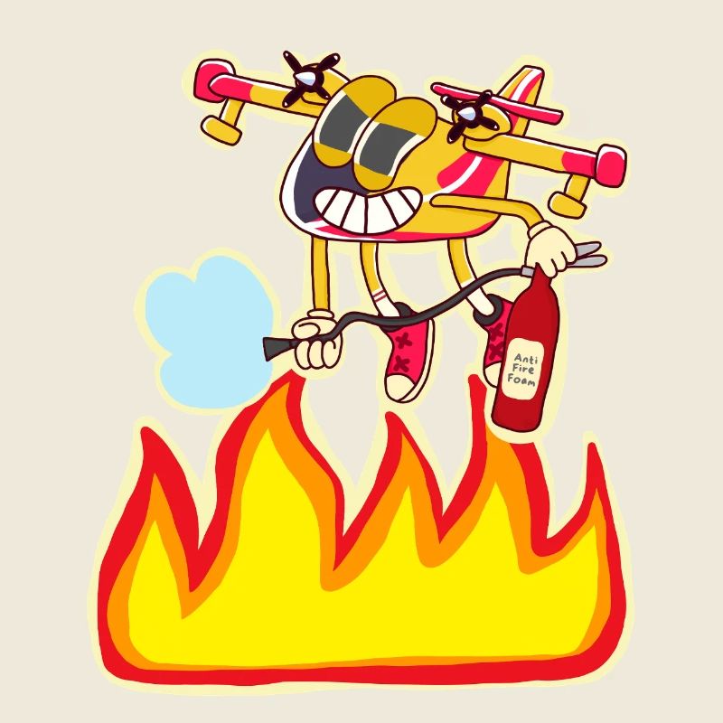 Firefighter Water Bomber
