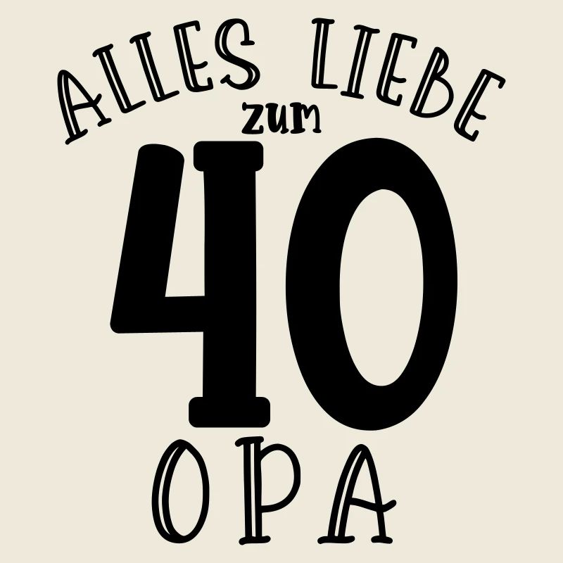 Joyeux 40e anniversaire Papi