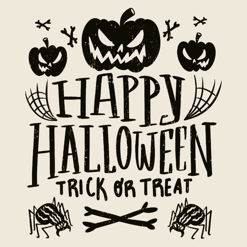 Fröhliches Halloween-Süßes oder Saures