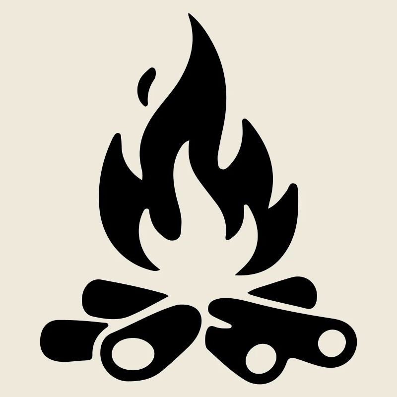 Lagerfeuer Brennholz