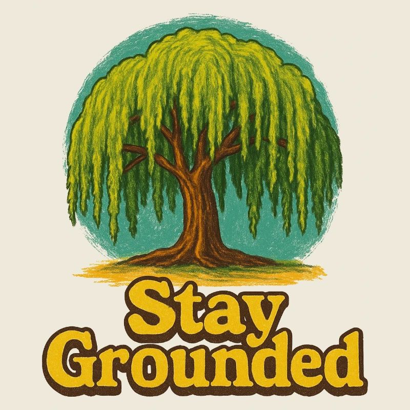 Stay Grounded Willow Tree
