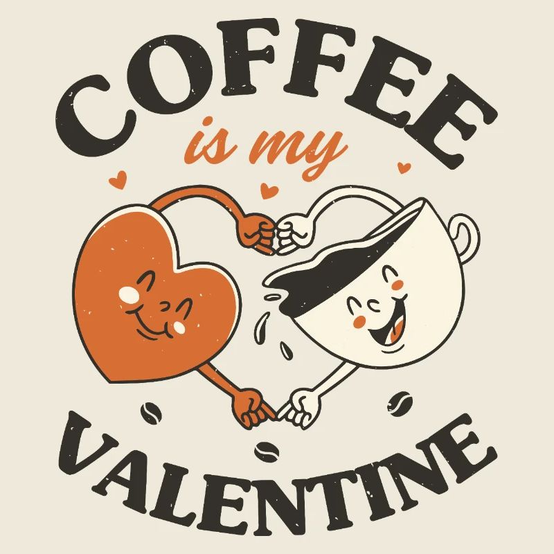 Le café est ma Saint-Valentin