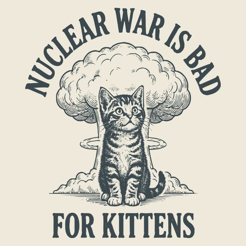 Kätzchen gegen Atomkrieg