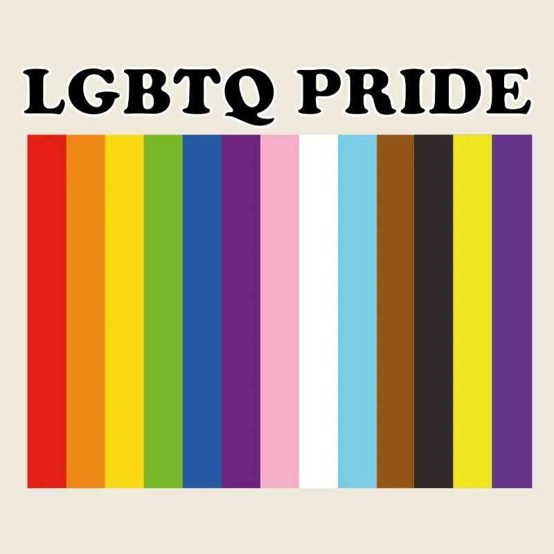 LGBTQ Pride Inklusive Pride-Farben