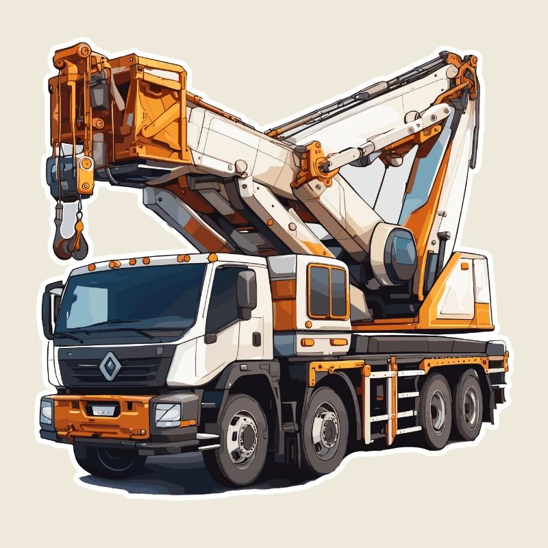 Kran / Baustelle / Seilwinde / Kransystem