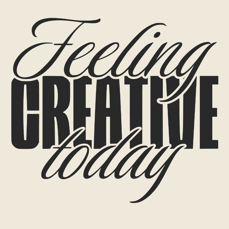 Feeling creative today