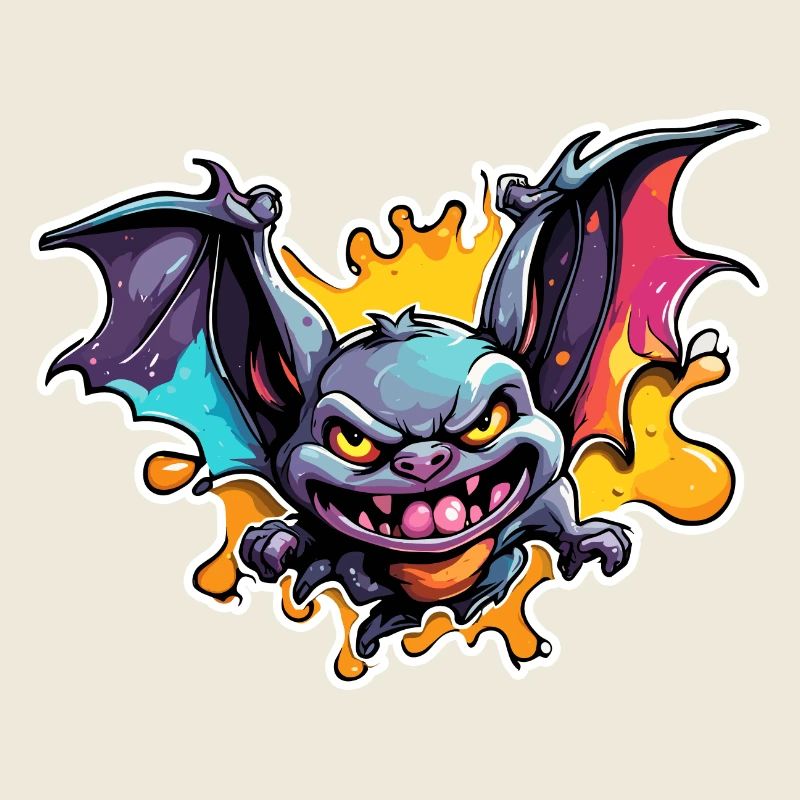 Bat / Vampire / Dracula / Animal / Halloween