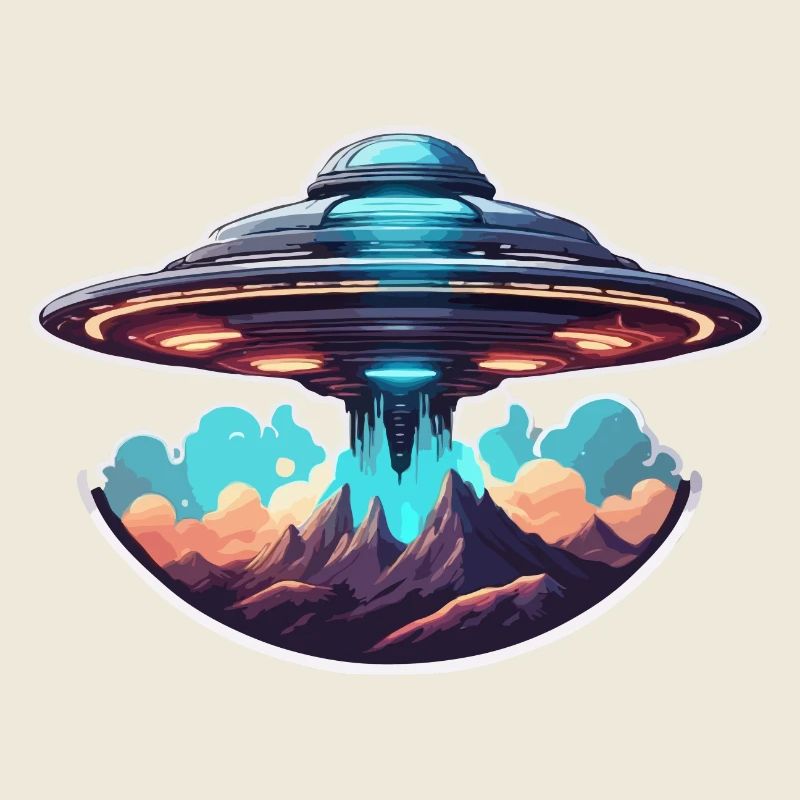 Alien / Vaisseau spatial / OVNI / Zone 51 / Tout / Mars