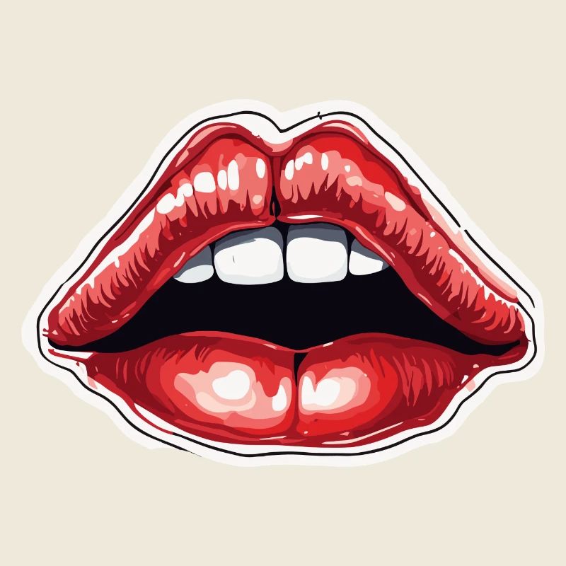 Bouche / Lèvres / Dents / Langue / Sourire / Baiser