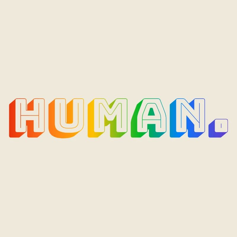 Arc-en-ciel humain LGBT