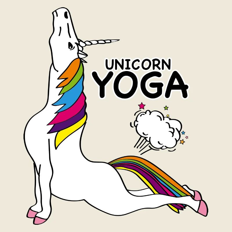 YOGA UNICORN - POSITION COBRA