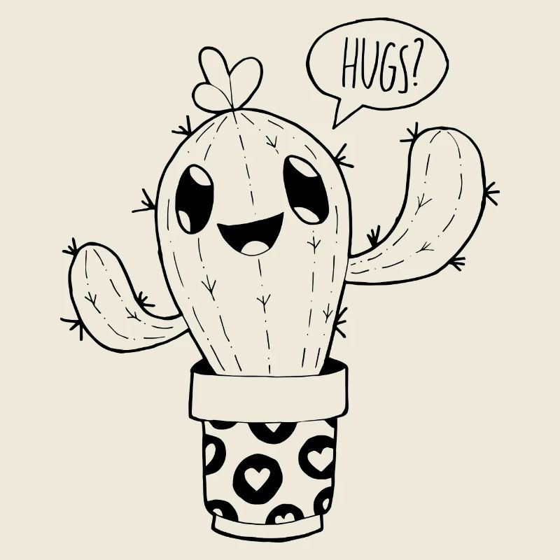 cactus étreintes