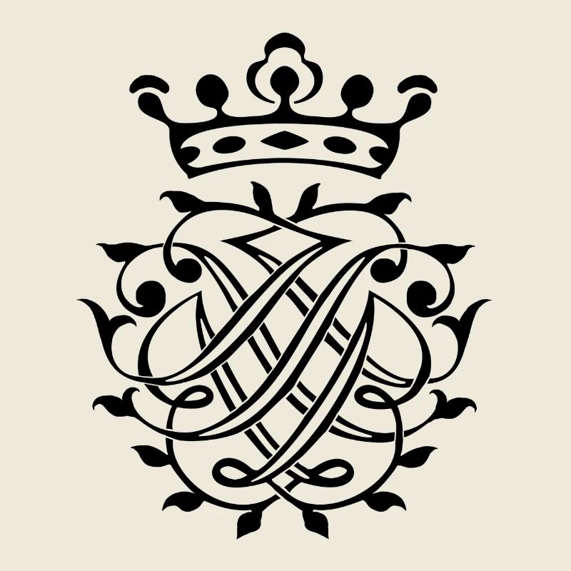 Bach Siegel / Monogramm / Wappen / Insignien /Logo