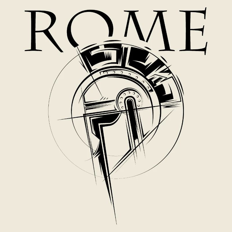 rome Gladiator Symbol Rom Römer Icon Logo Grafik