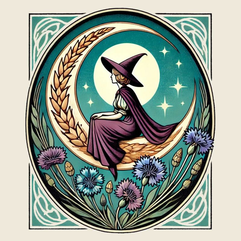 Hexenhafter Mond