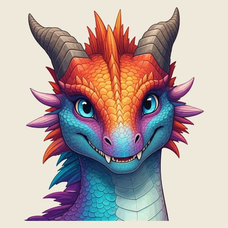 Lebendiger Arkaner Drache