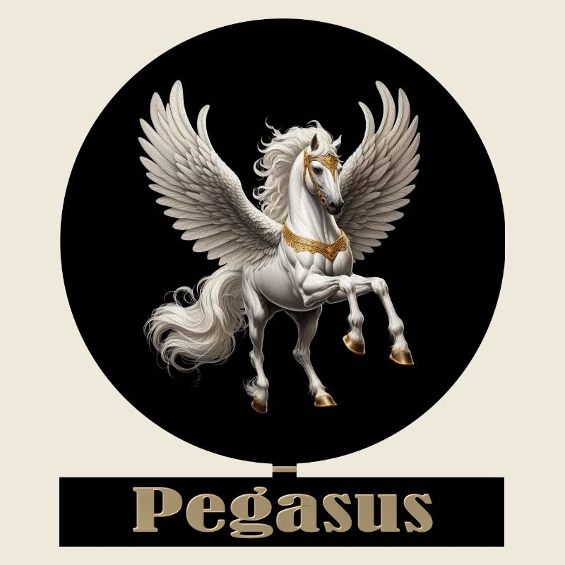 Pegasus Flügelpferd Majestät