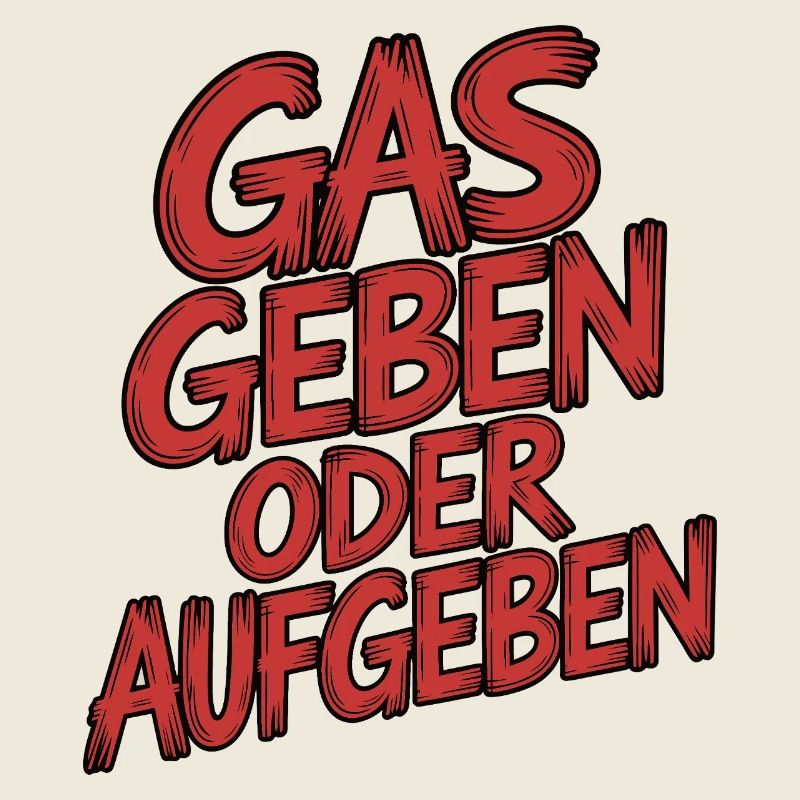 Step on the gas or give up