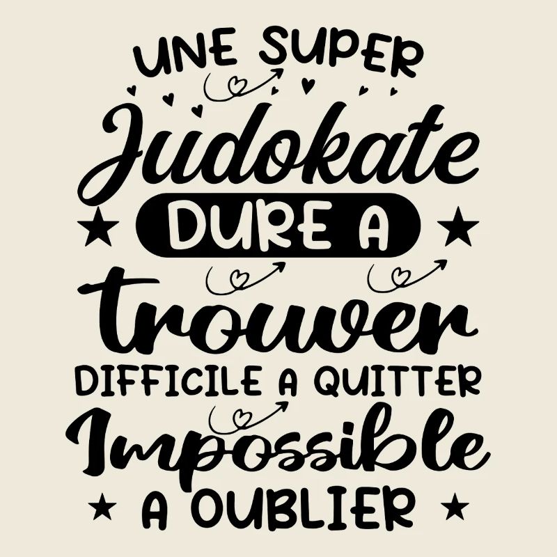 Une Super Judokate - Cadeau judokate