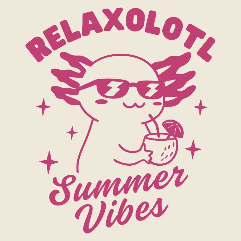 Relaxolotl Summer Vibes