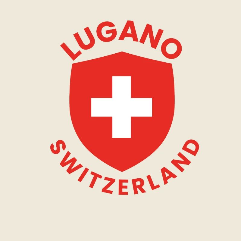 Bouclier de Lugano Drapeau suisse