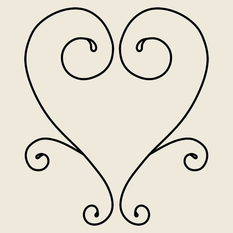 Wirbelherz-Design