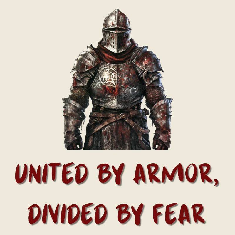 Unis par l’armure, divisés par la peur
