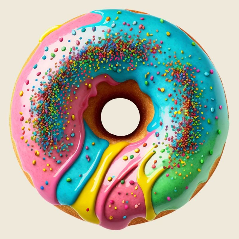Bunte Donut Vibes