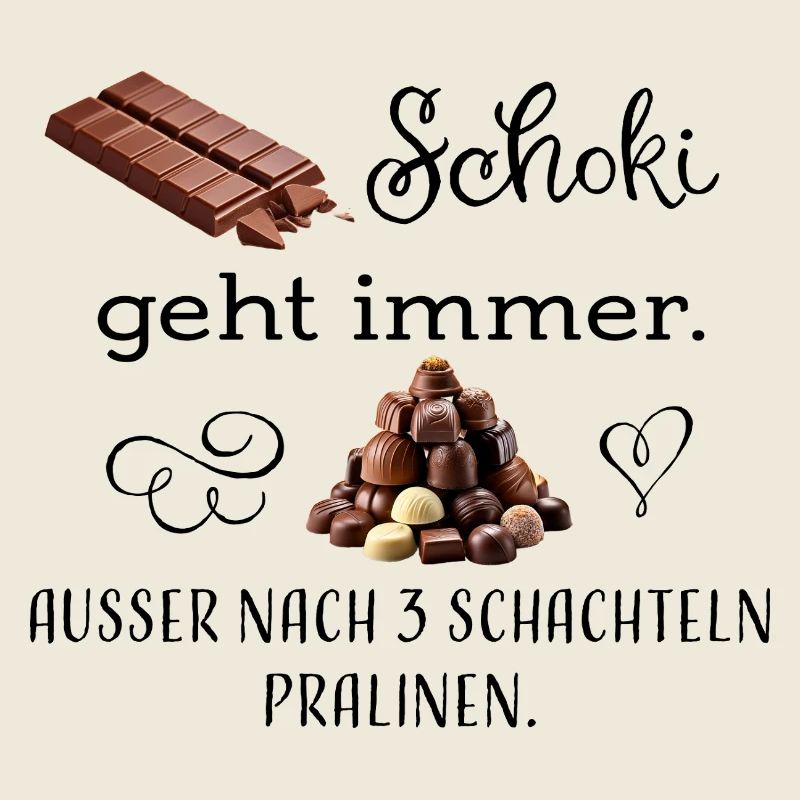Schoki Pralinen sw