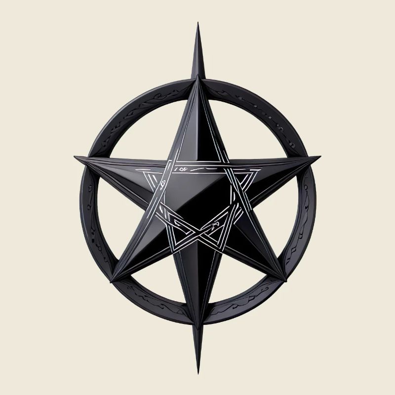 Pentagram Black Black Magic Summoning