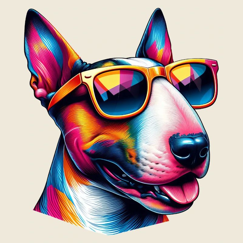 Niedliche bunte Sonnenbrille
