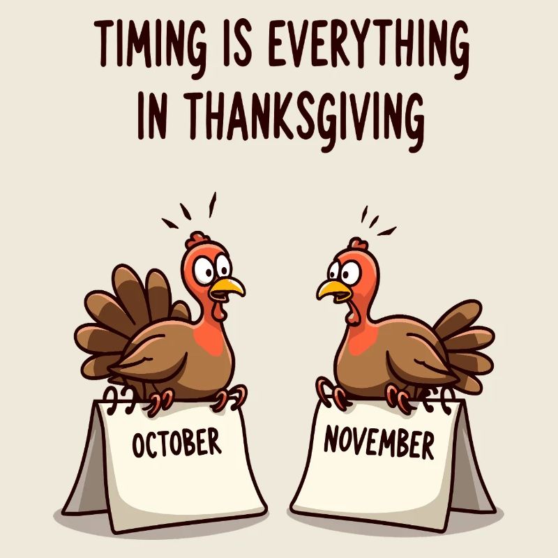 Calendrier de Thanksgiving