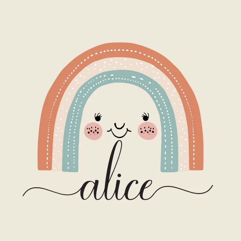 Alice! Regenbogen, personalisierbar