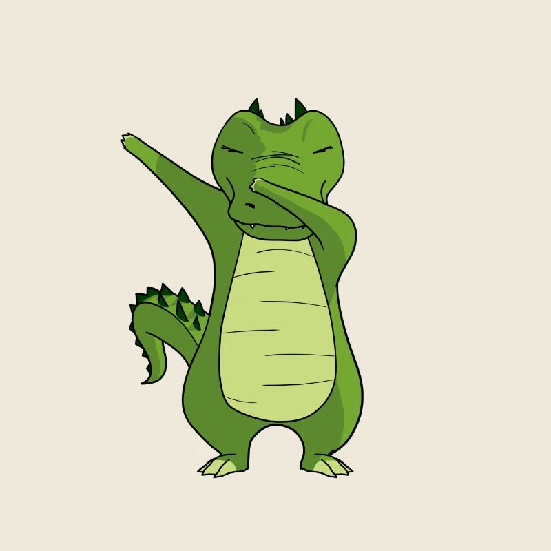 Kroko Tanzendes - Krokodil Dabbing Dancing